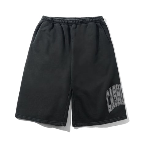 CASH ONLY BENCH FLEECE SHORTS BLACK