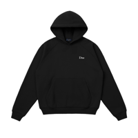 DIME CLASSIC SMALL LOGO HOODIE BLACK