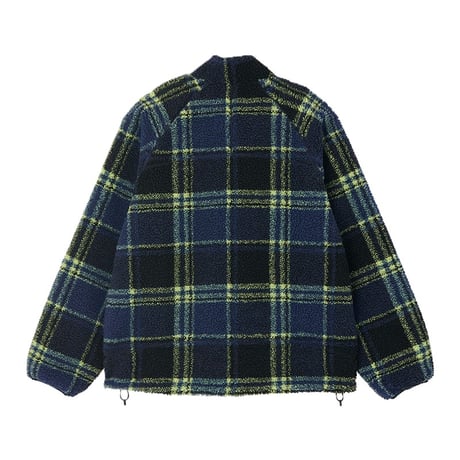 GRAMICCI REVERSIBLE SHERPA PLAID JACKET PLAID/BLACK