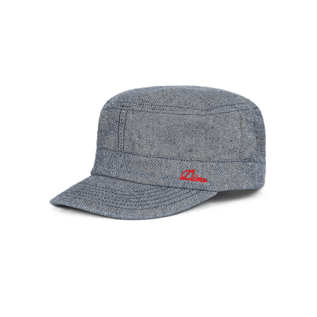 DIME DENIM PAINTER CAP REVERSED INDIGO