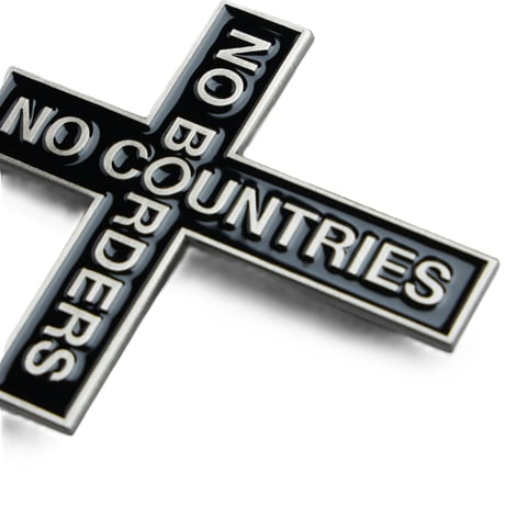 RASSVET UNISEX NO BORDERS PIN METAL BLACK