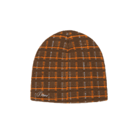 DIME SUPER PLAID SKULLY BROWN MULTI