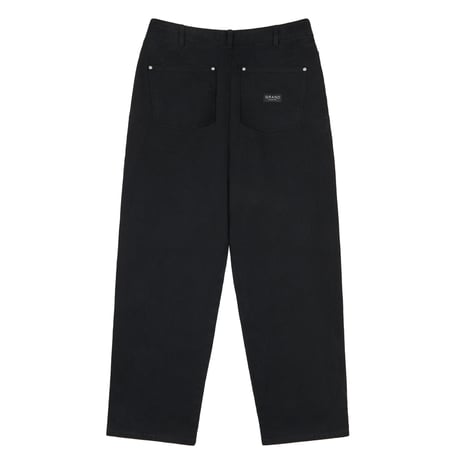GRAND COLLECTION CONNOR WORK PANTS WASHED BLACK