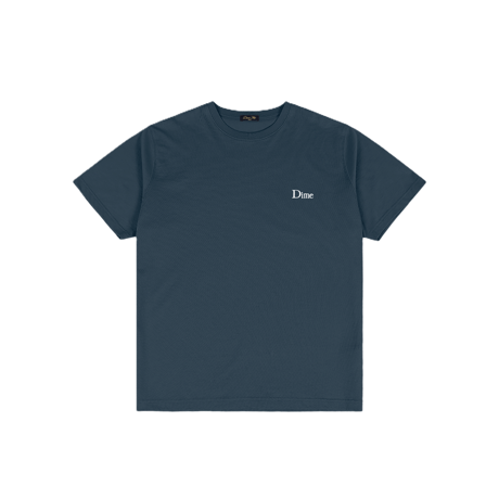DIME CLASSIC SMALL LOGO TEE NAVY