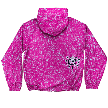 ALWAYS DOTTED BANDEMIC JACKET FUCHSIA