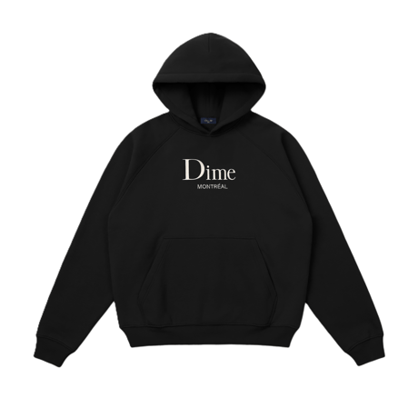 DIME CLASSIC DIME MTL HOODIE BLACK