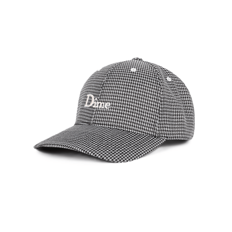 DIME CLASSIC HOUNDSTOOTH LOW PRO CAP BLACK