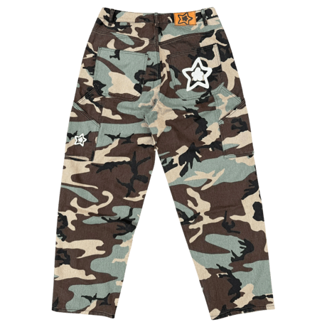 STARTEAM WOODLAND CAMO STAR JEAN
