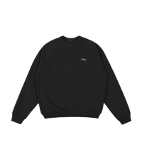 DIME CLASSIC LOGO CREWNECK PIRATE BLACK