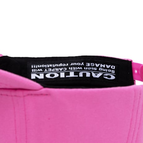 CARPET COMPANY C-STAR GLOW IN THE DARK HAT PINK