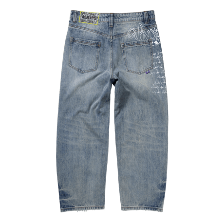 ALWAYS WAZA JEANS WASHED LIGHT BLUE