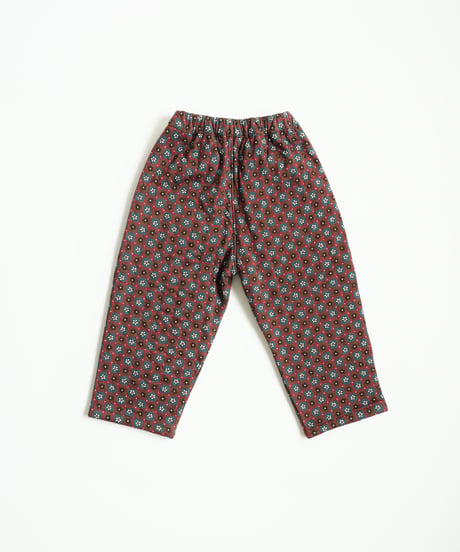 & pal / FLOWER QUILTED PANTS