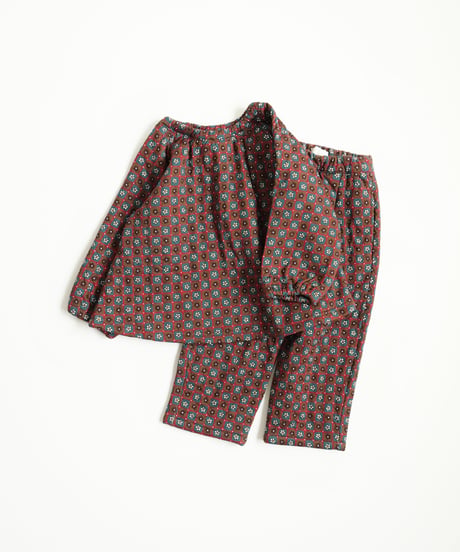 & pal / FLOWER QUILTED TUNIC