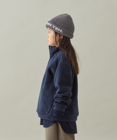MOUN TEN. / MELANGE FLEECE HALF ZIP