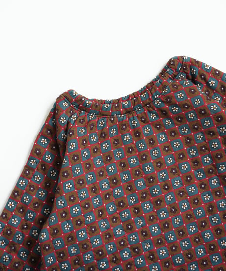 & pal / FLOWER QUILTED TUNIC