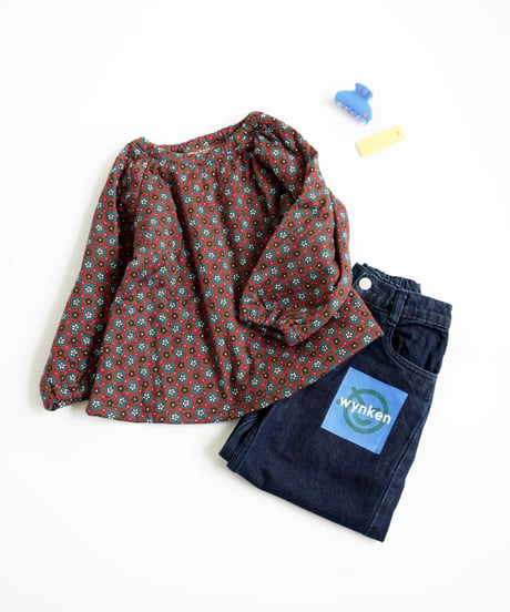& pal / FLOWER QUILTED TUNIC