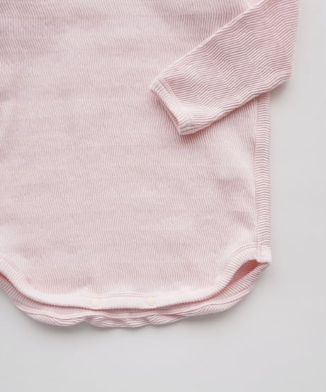 MOUN TEN. / ZIG ZAG RIB LONG SLEEVE (for baby)
