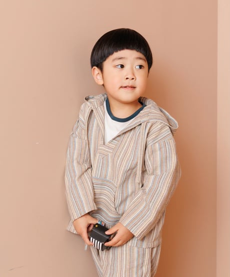 & pal / STRIPE SHIRT