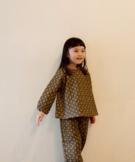 & pal / FLOWER QUILTED TUNIC