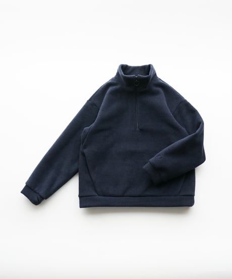 MOUN TEN. / MELANGE FLEECE HALF ZIP