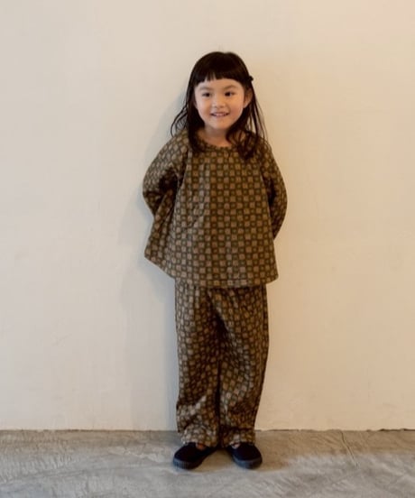 & pal / FLOWER QUILTED TUNIC
