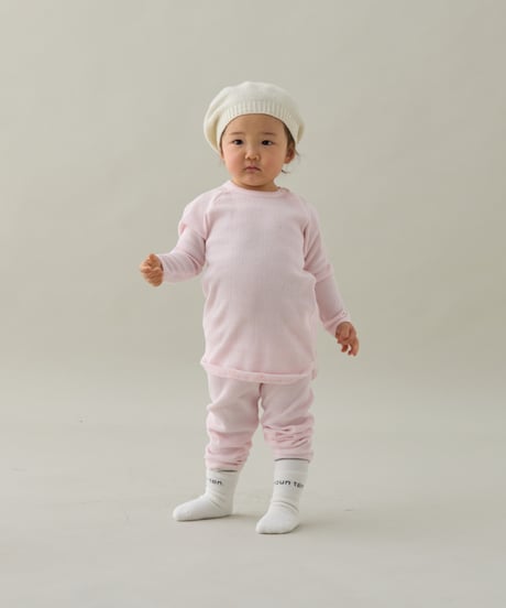 MOUN TEN. / ZIG ZAG RIB LEGGINGS (for baby)