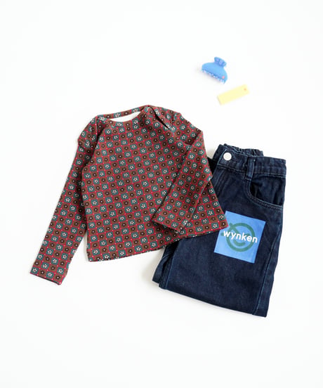 & pal / FLOWER PATTERN TOPS