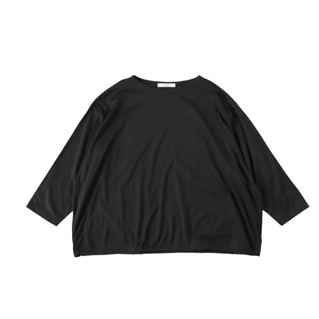 DRAWSTRING BOAT NECK L/S TEE  ドローコード ボートネック 長袖Tシャツ  A52616