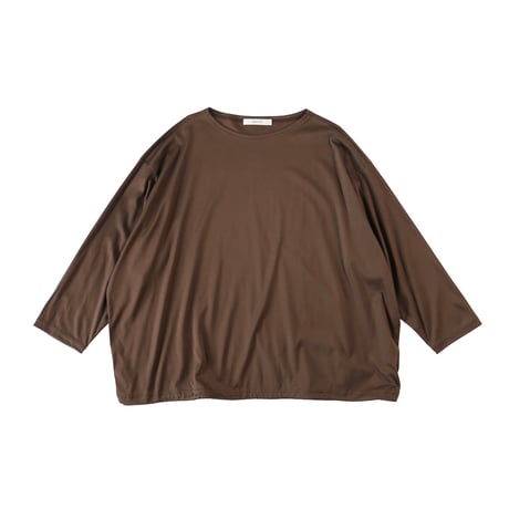 DRAWSTRING BOAT NECK L/S TEE  ドローコード ボートネック 長袖Tシャツ  A52616