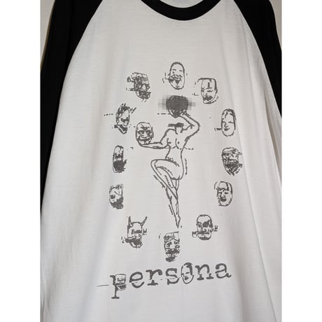 ペルソナ七分袖ラグランtee