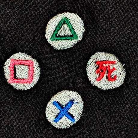 YouTubeとTikTok見すぎてただの◯が“死”で脳内変換されちゃう人の視界刺繍tee