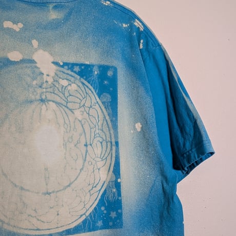 peequodロゴプリントブリーチtee