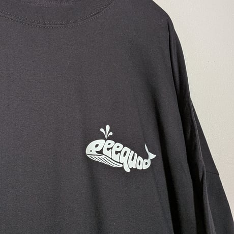 【受注生産】peequod白鯨ロゴビッグシルエットロンT