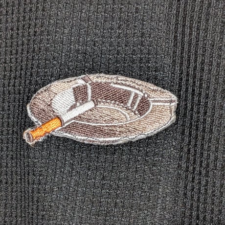 灰皿刺繍セットアップ