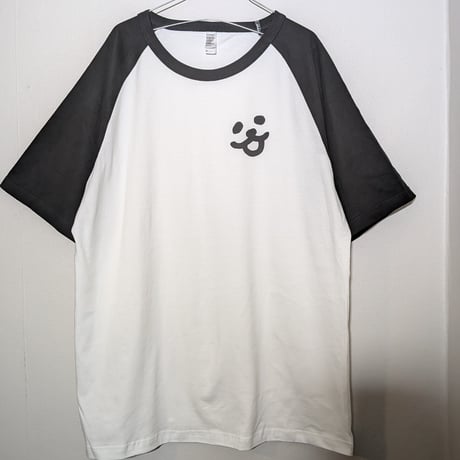 にっこりわんこラグランtee