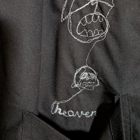 Go to hell, Prince.刺繍チャイナシャツ