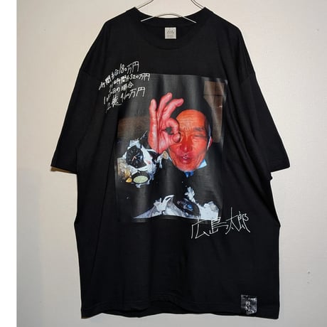 広島太郎×peequodコラボビッグシルエットtee(半袖/長袖)