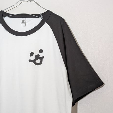 にっこりわんこラグランtee