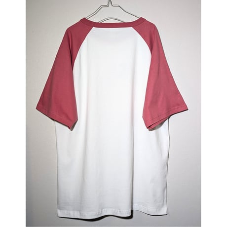 【予約販売】豚箱ゑる子コラボアイテム 『酒乱天使』（エンジェル・オートマタ）ラグランtee　キラキラPINK