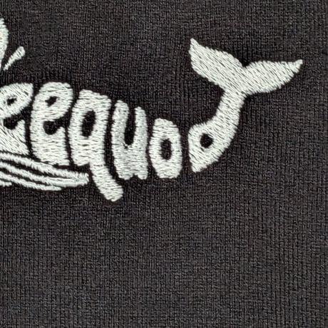 peequod白鯨ロゴ刺繍ベースボールシャツ