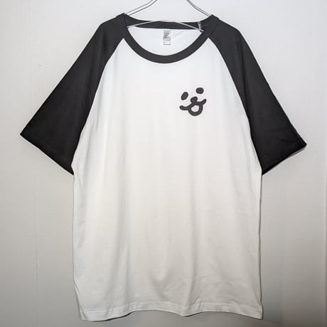 にっこりわんこラグランtee