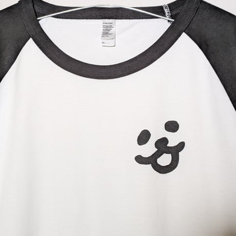 にっこりわんこラグランtee