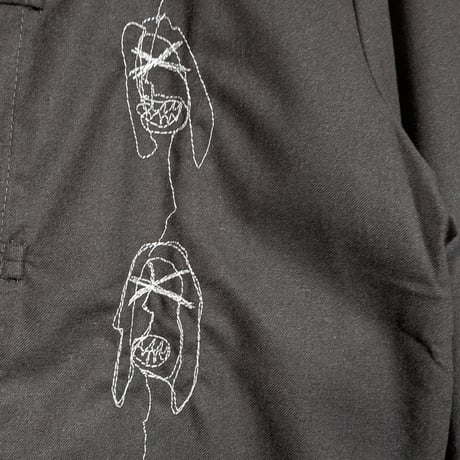 Go to hell, Prince.刺繍チャイナシャツ