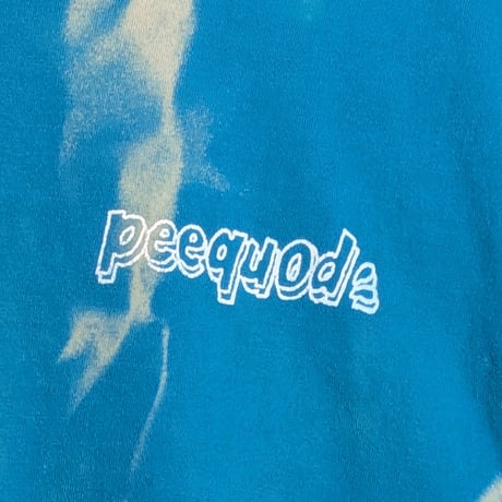 peequodロゴプリントブリーチtee
