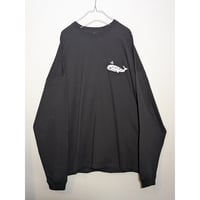 【受注生産】peequod白鯨ロゴビッグシルエットロンT
