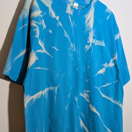 peequodロゴプリントブリーチtee