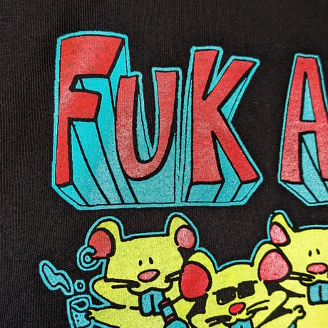 FUKCITY NIGHT MAPビッグシルエットロンT