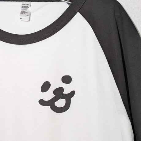 にっこりわんこラグランtee