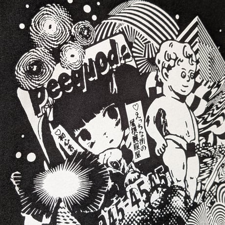 peequod × HARO WORKSHOPコラボビッグシルエットロンT