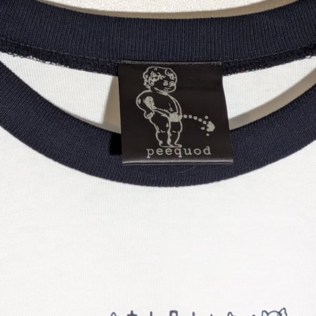 ファンシーレトロことわざ図鑑七分袖ラグランtee